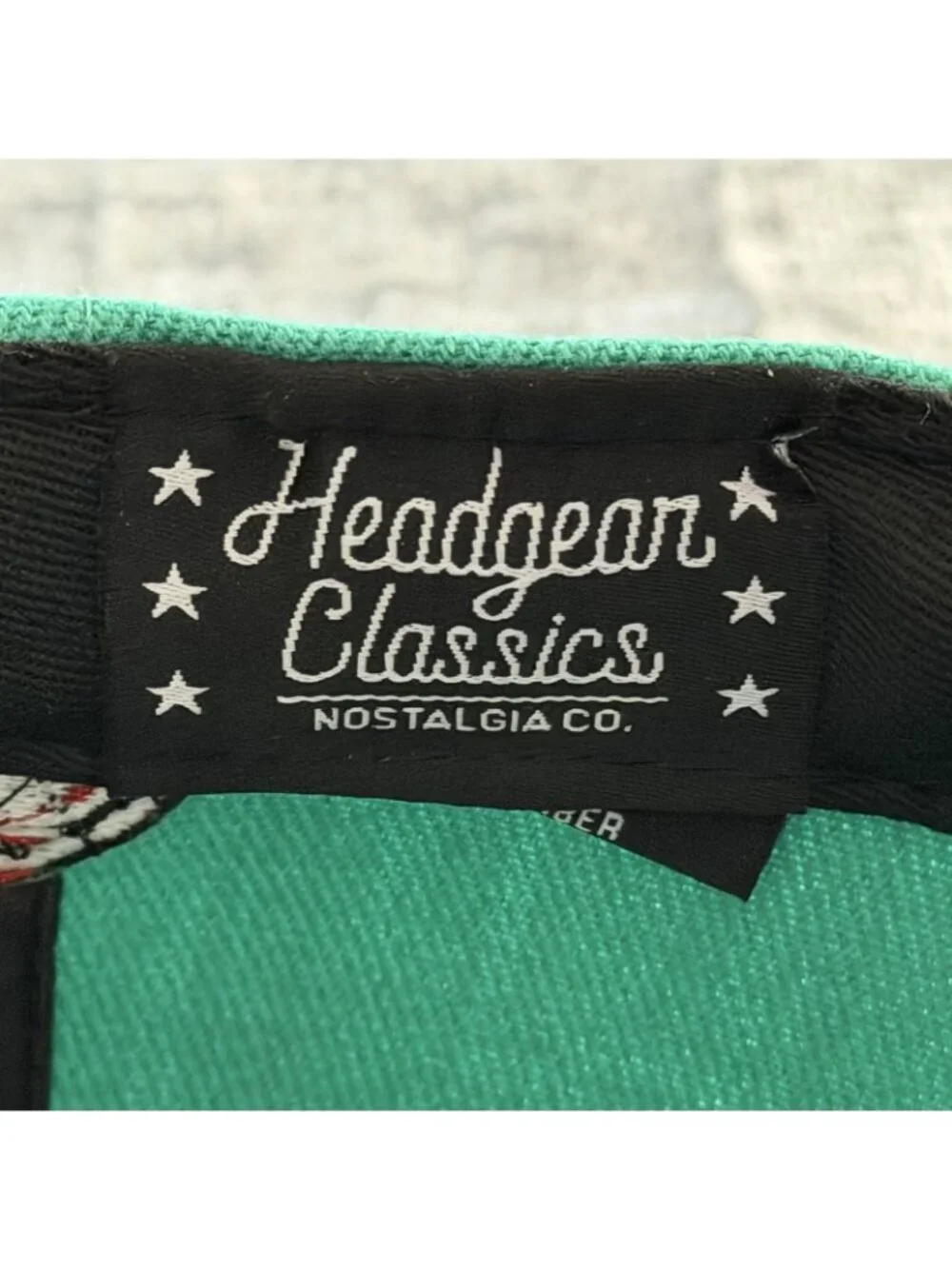 Headgear Classics Spider-Man Into The Spider-Verse Fitted Hat Size 7 Teal Black